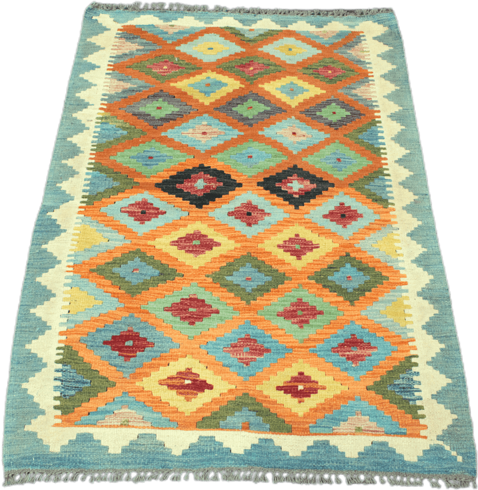 Chobi Kilim Rug  - 144 cm x 101 cm