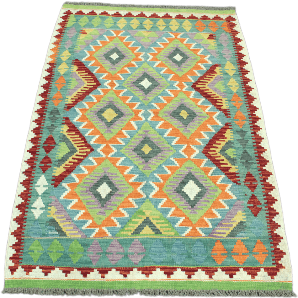 Chobi Kilim Rug  - 158 cm x 102 cm