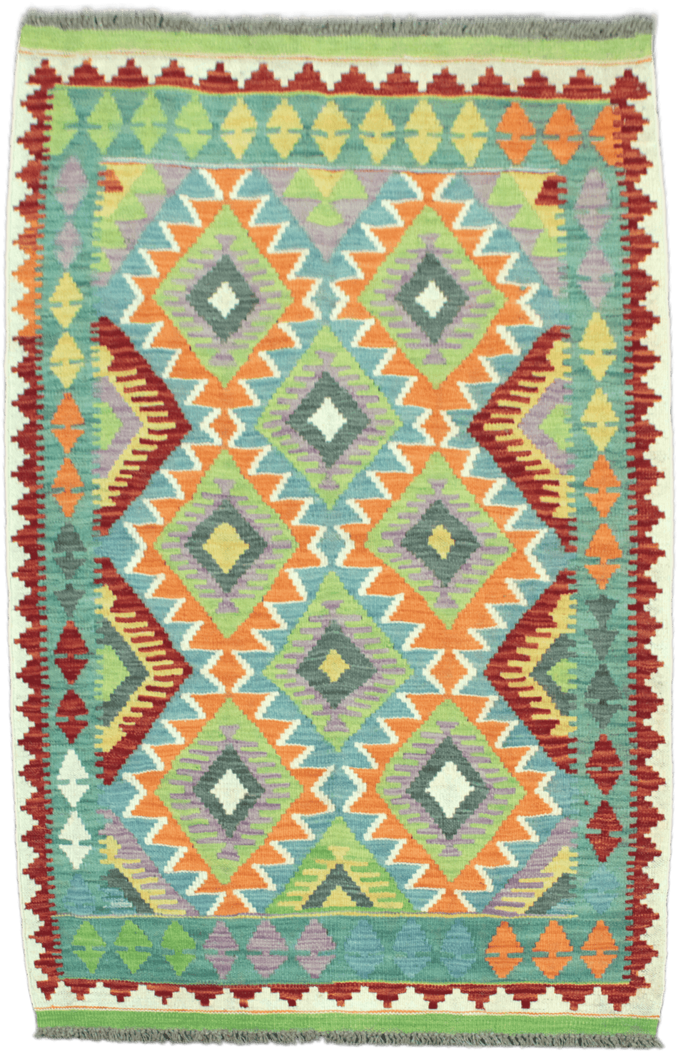 Chobi Kilim Rug  - 158 cm x 102 cm