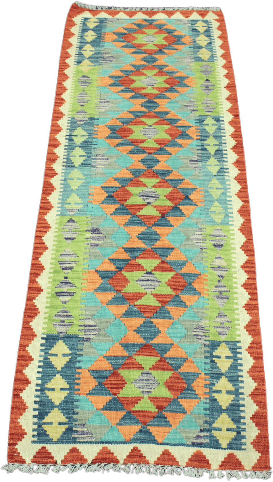 Chobi Kilim Rug  - 192 cm x 71 cm