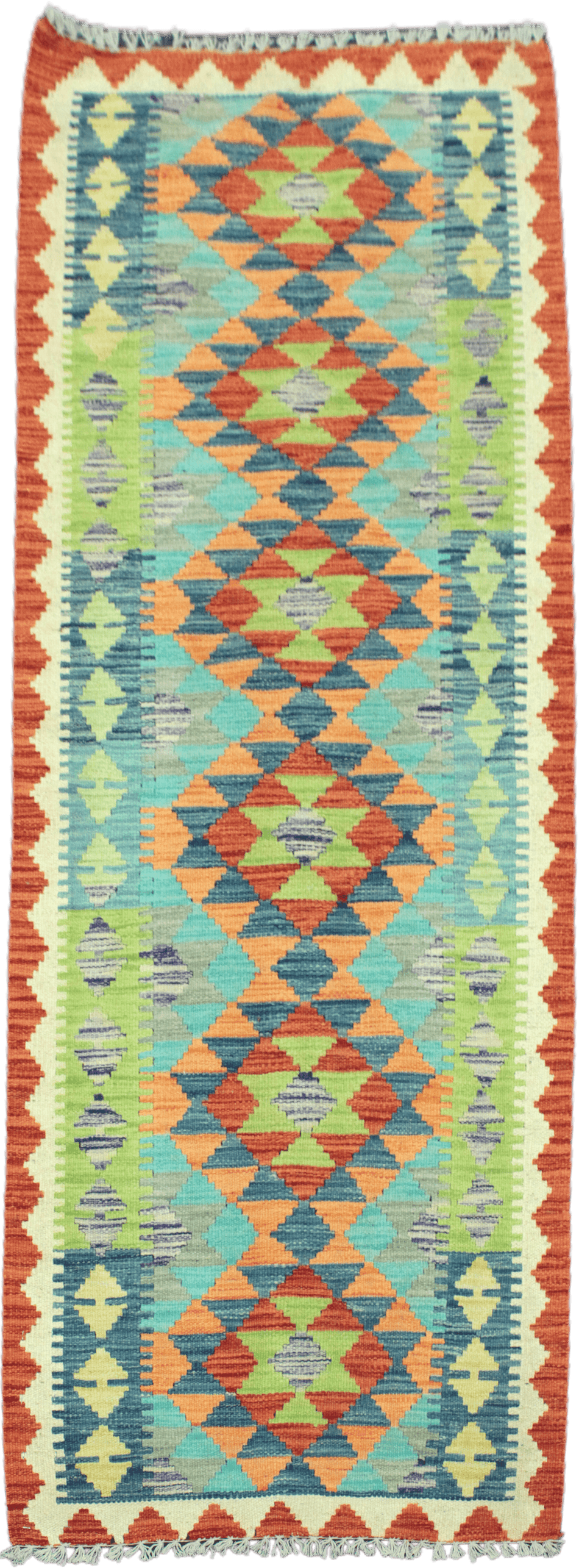 Chobi Kilim Rug  - 192 cm x 71 cm