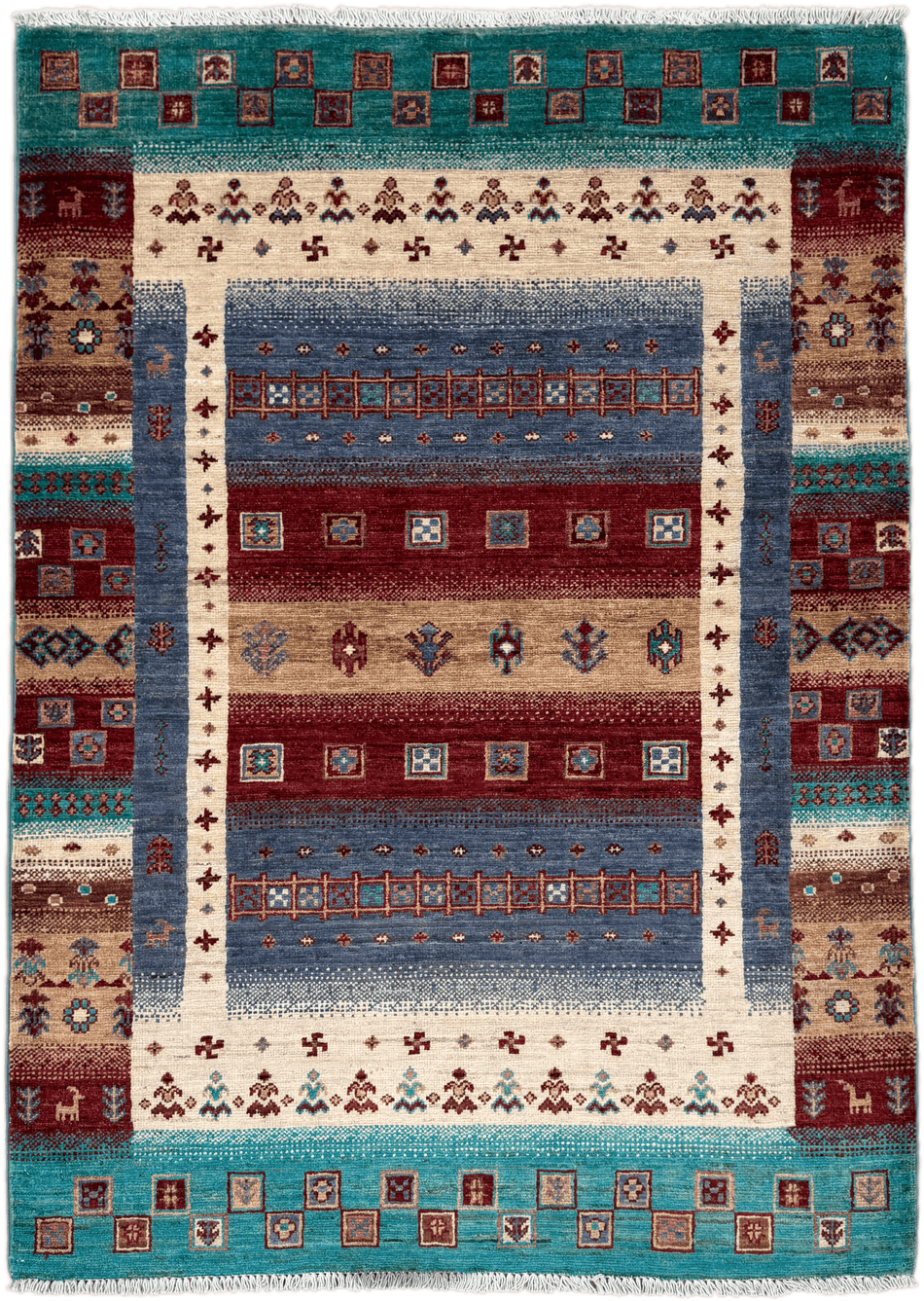 Khurjeen Rug - 145 cm x 103 cm
