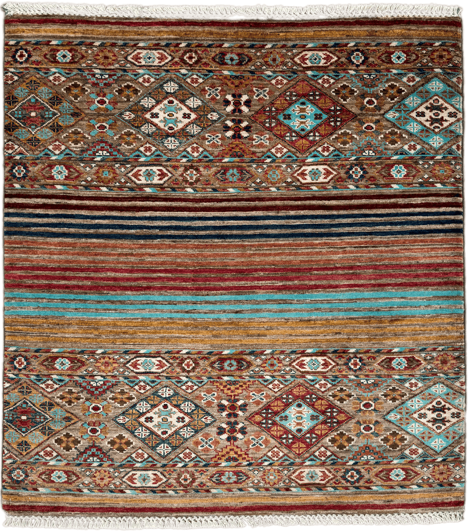 Khurjeen Rug - 119 cm x 105 cm