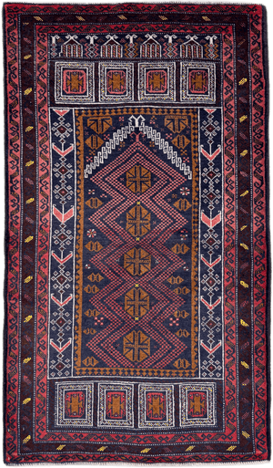 Baluchi Rug - 152 cm x 89 cm