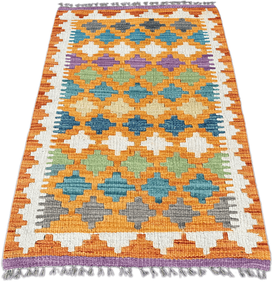 Chobi Kilim Rug - 93 cm x 57 cm