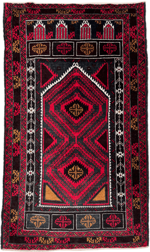 Baluchi Rug - 148 cm x 88 cm
