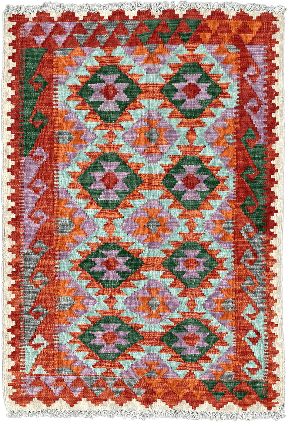 Chobi Kilim Rug - 120 cm x 85 cm