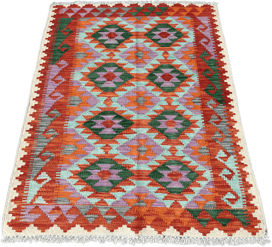 Chobi Kilim Rug - 120 cm x 85 cm