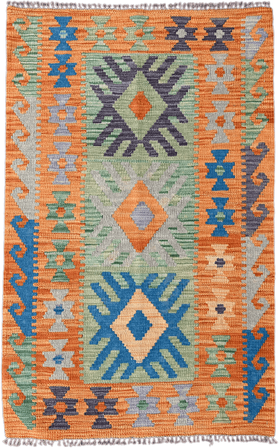 Chobi Kilim Rug - 128 cm x 81 cm