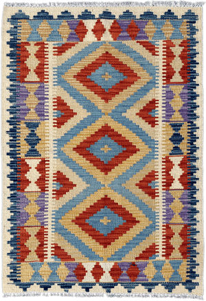 Chobi Kilim Rug - 123 cm x 87 cm