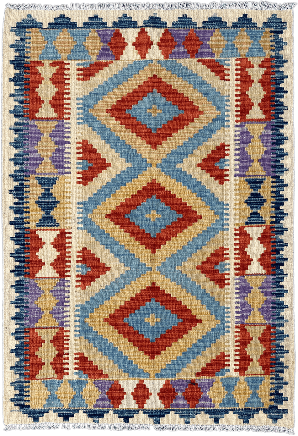 Chobi Kilim Rug - 123 cm x 87 cm