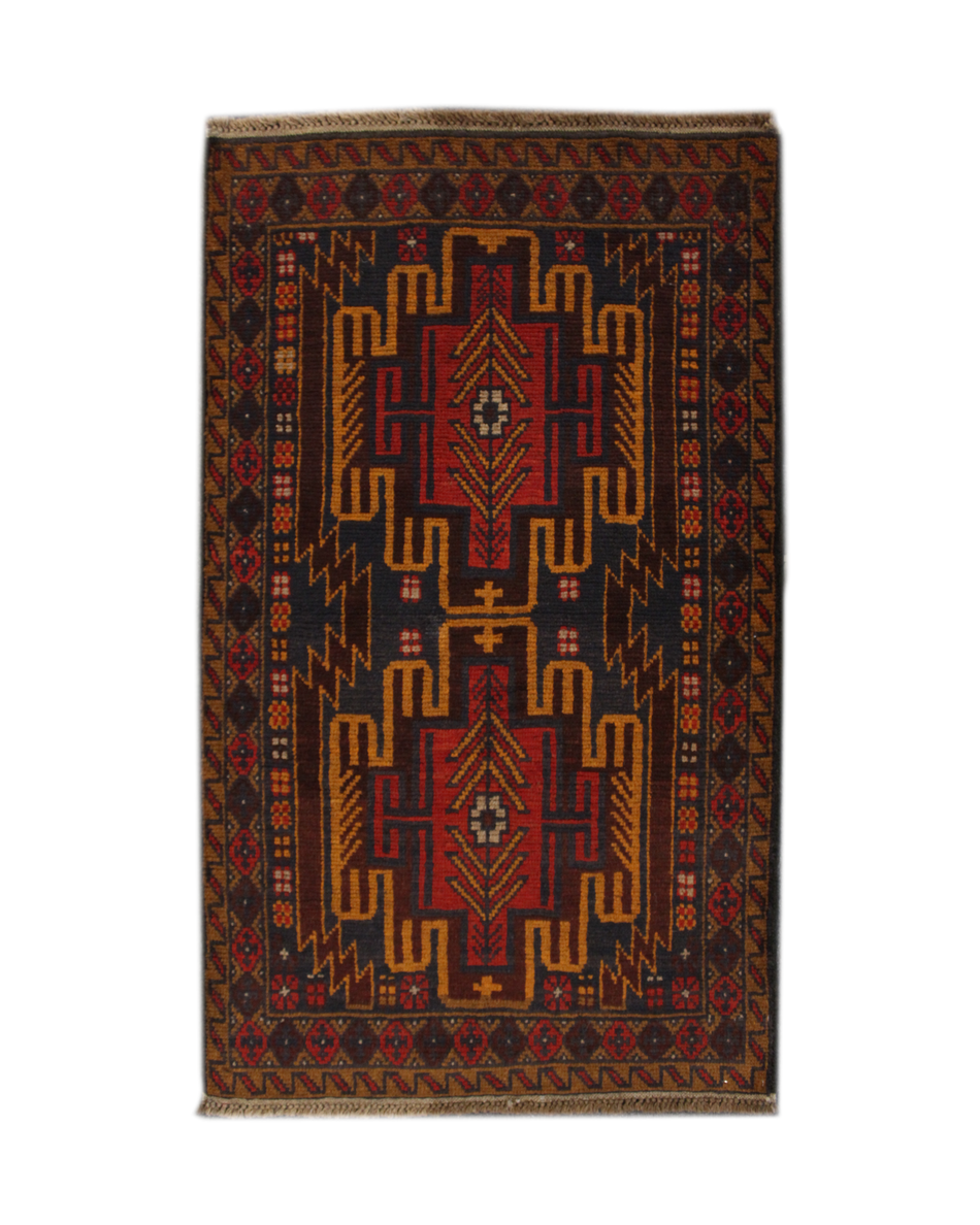 Baluchi Rug - 138 cm x  88 cm