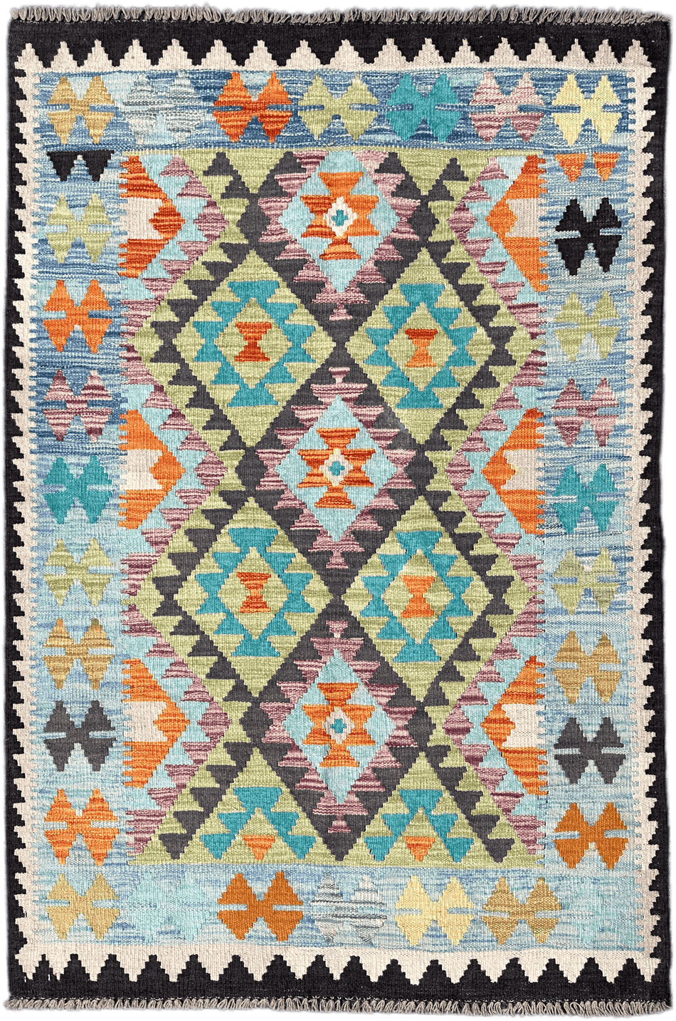 Chobi Kilim Rug - 151 cm x 100 cm