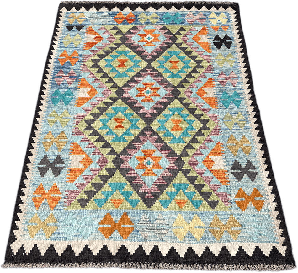 Chobi Kilim Rug - 151 cm x 100 cm