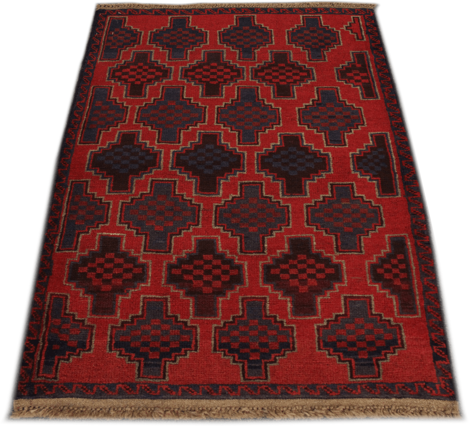 Baluchi Rug - 132 cm x 88 cm