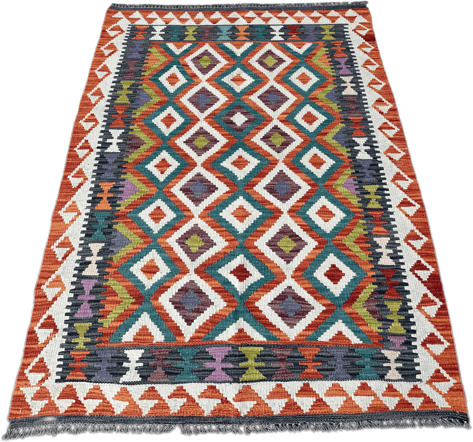Chobi Kilim Rug - 157 cm x 103 cm