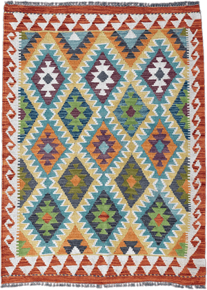 Chobi Kilim Rug - 150 cm x 108 cm