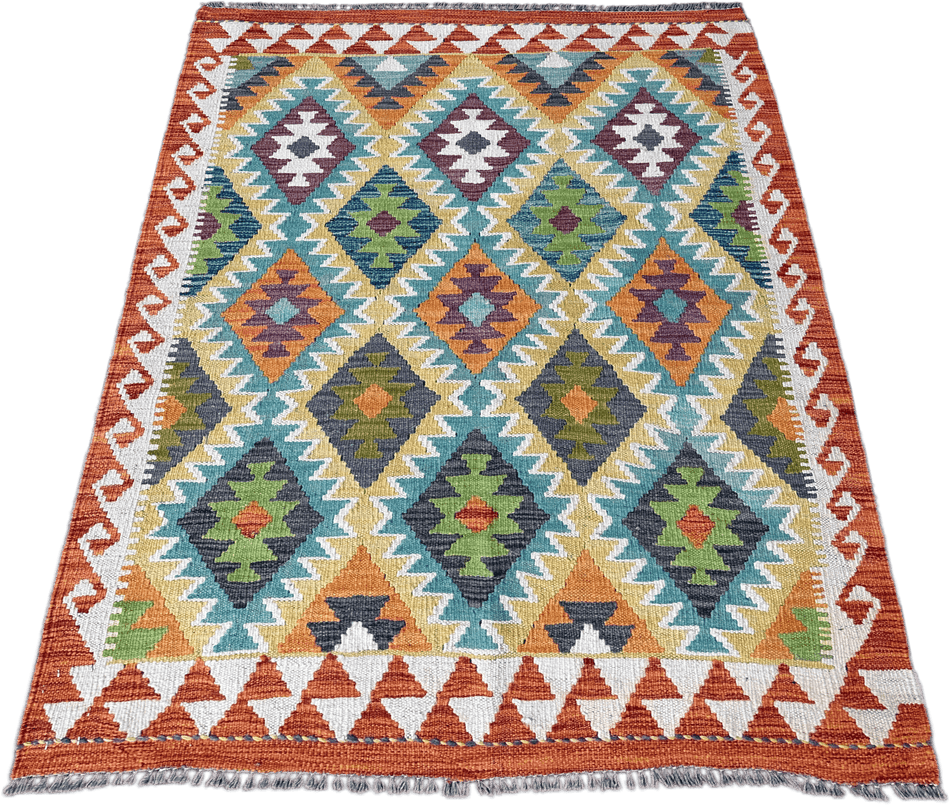Chobi Kilim Rug - 150 cm x 108 cm