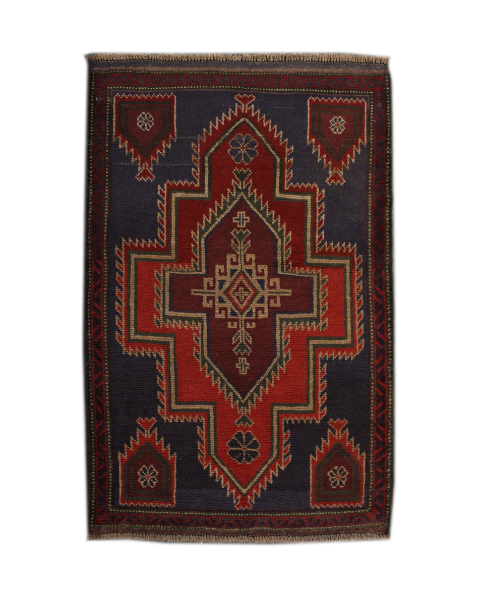 Baluchi Rug - 139 cm x 90 cm