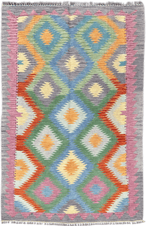 Chobi Kilim Rug - 175 cm x 113 cm