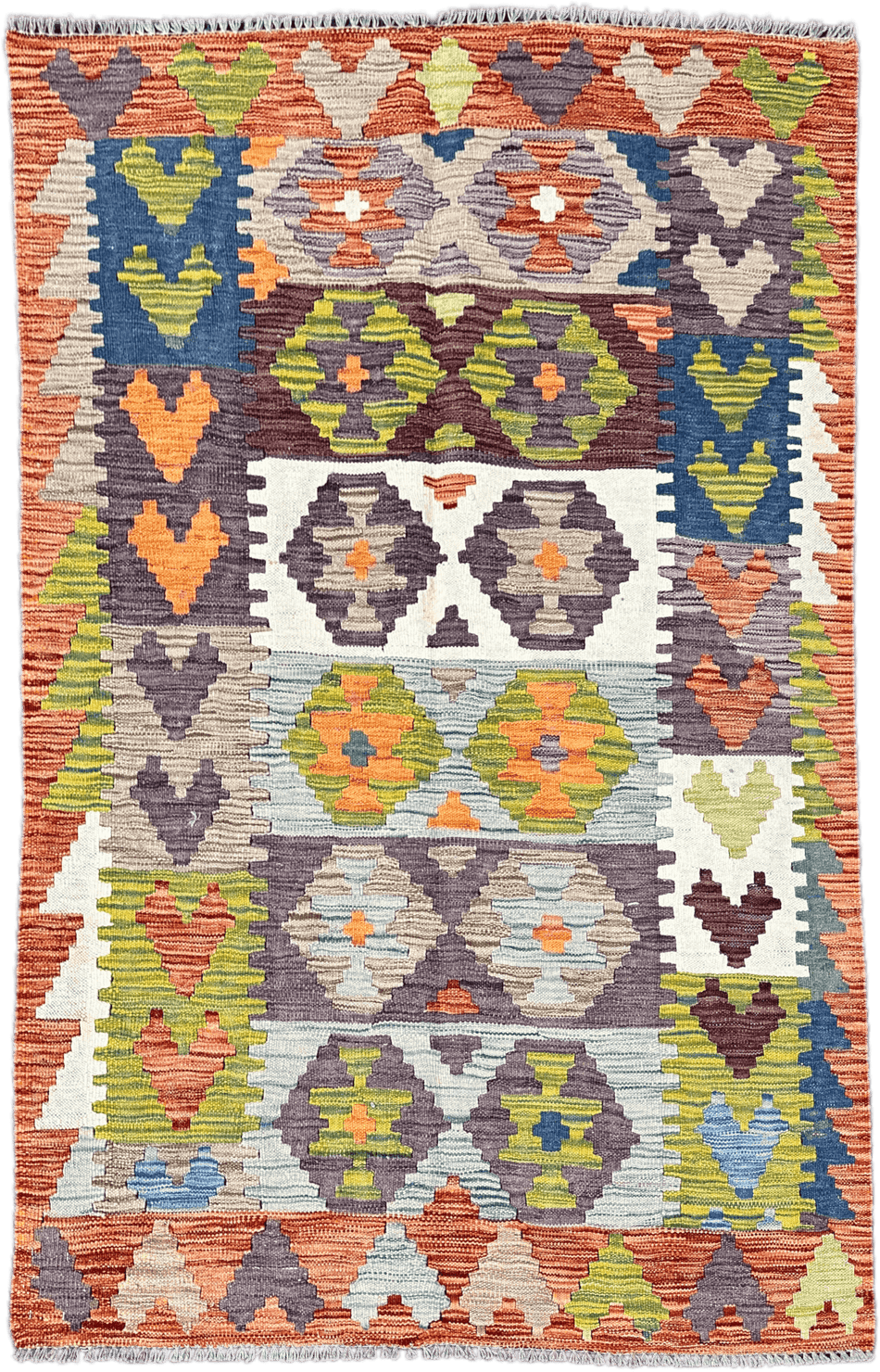 Chobi Kilim Rug - 176 cm x 113 cm