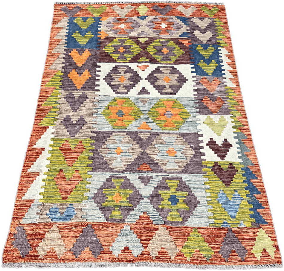 Chobi Kilim Rug - 176 cm x 113 cm