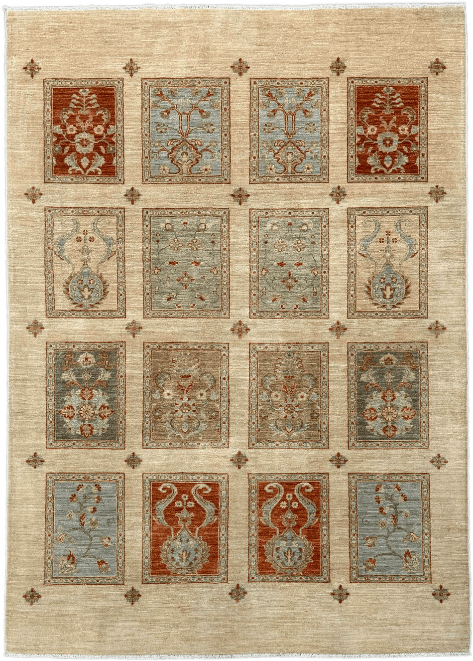 Chobi Rug - 233 cm x 167 cm