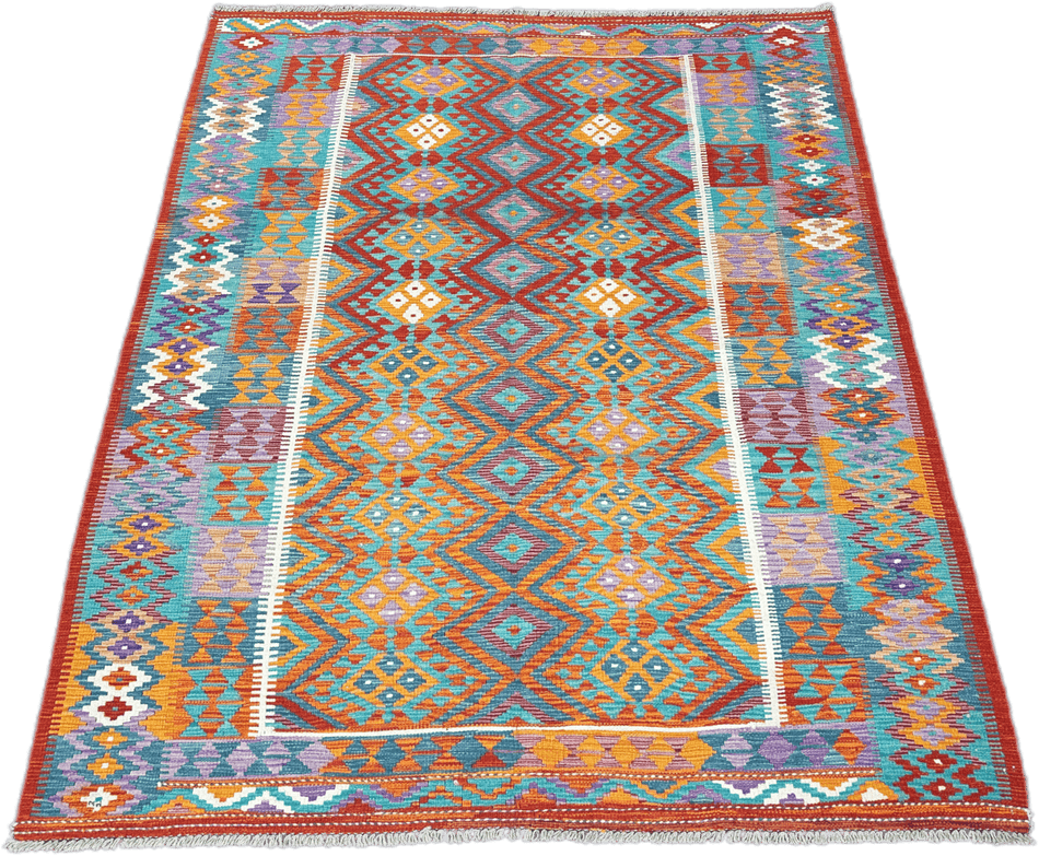 Chobi Kilim Rug - 246 cm x 183 cm