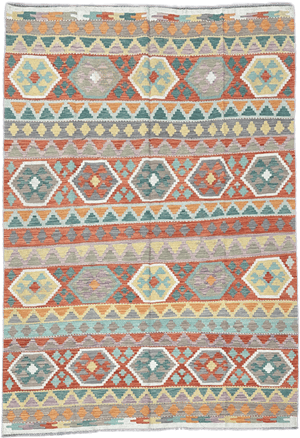 Chobi Kilim Rug - 254 cm x 174 cm