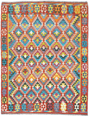 Chobi Kilim Rug - 243 cm x 186 cm