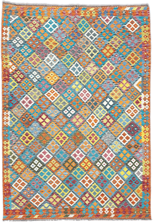 Chobi Kilim Rug - 300 cm x 207 cm