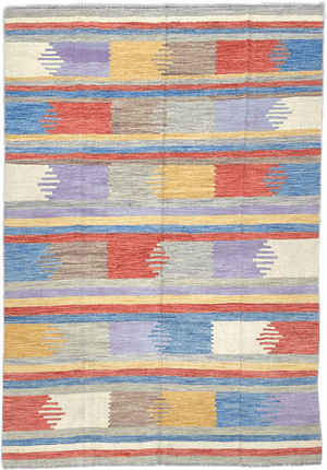 Chobi Kilim Rug - 291 cm x 203 cm