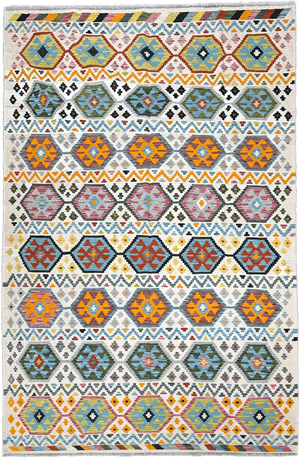 Chobi Kilim Rug - 305 cm x 200 cm