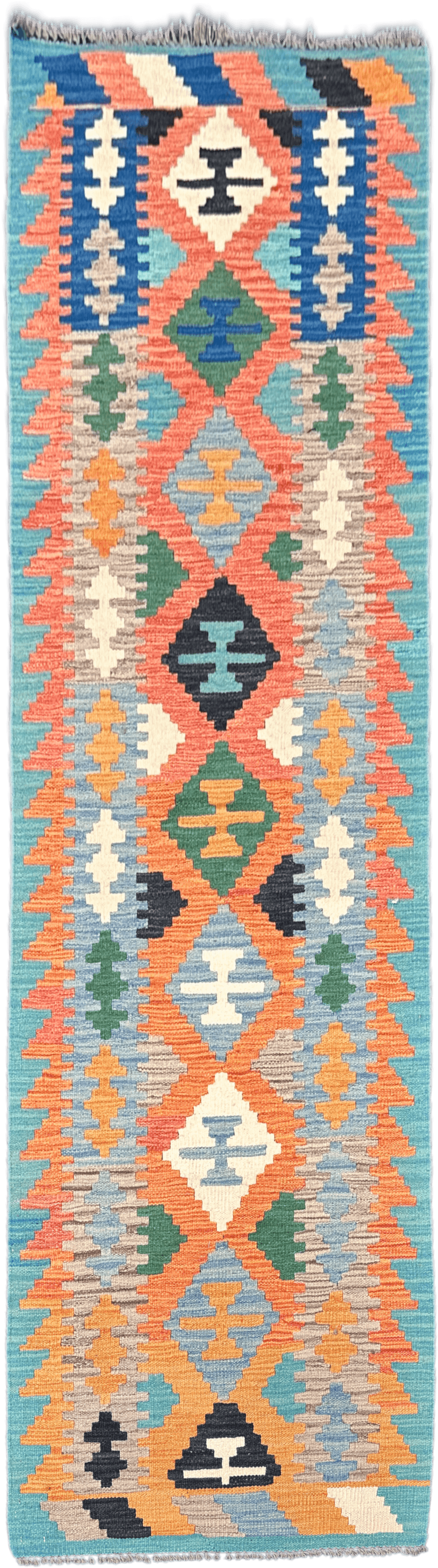 Chobi Kilim Rug - 290 cm x 81 cm