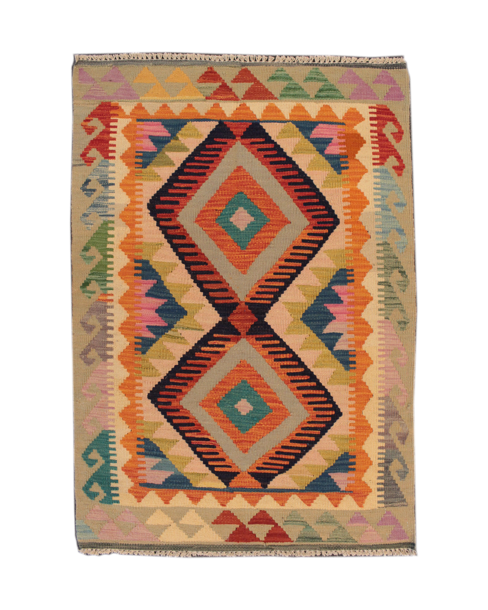 Chobi Kilim - 123 cm x 86 cm