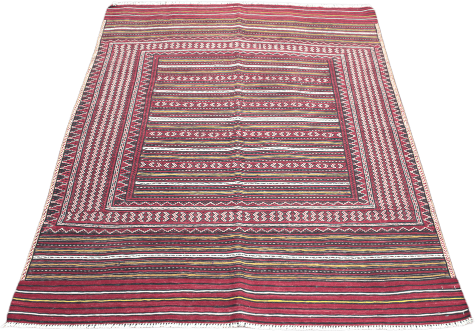 Beljik Kilim Rug  - 183 cm x 147 cm