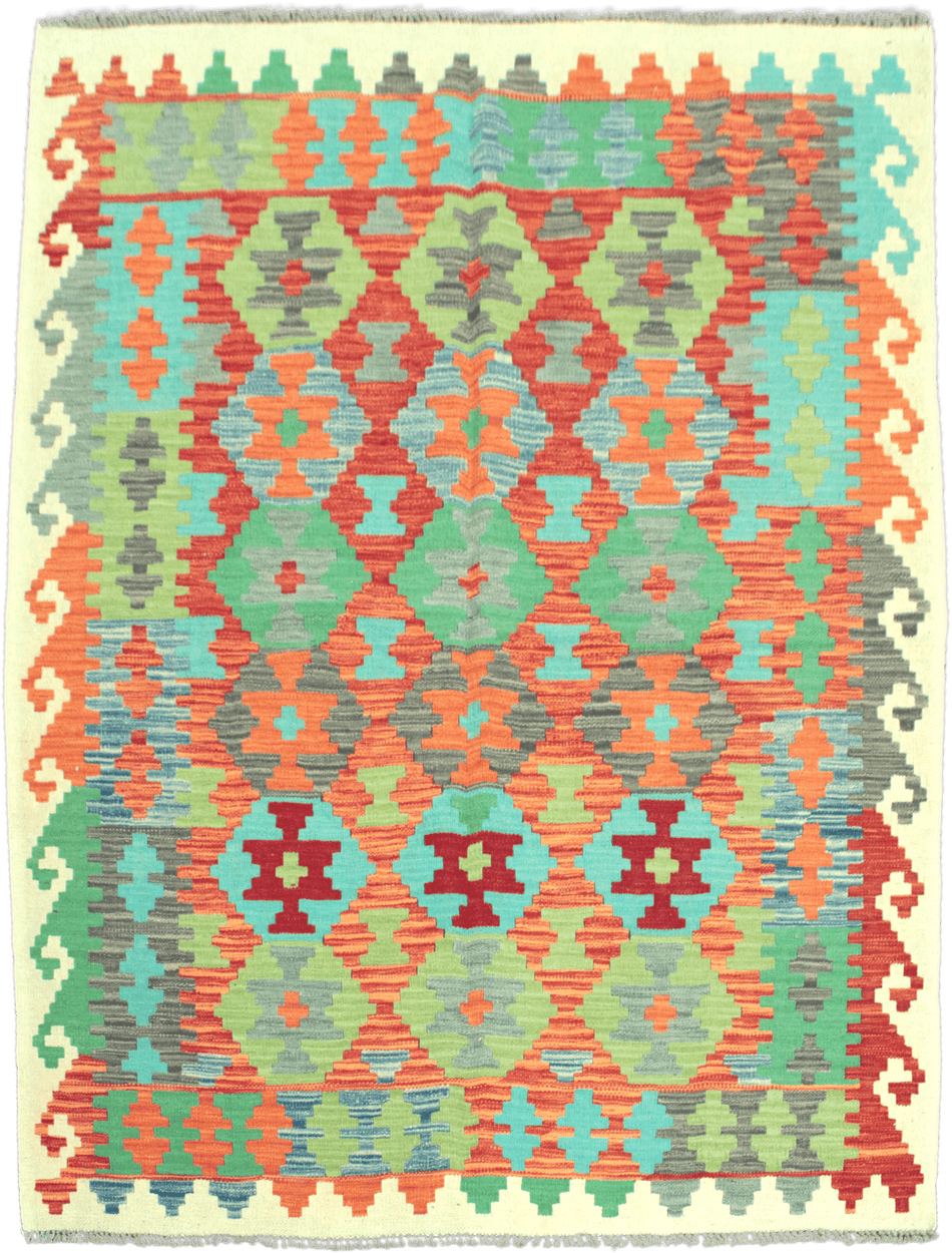 Chobi Kilim Rug  - 196 cm x 149 cm