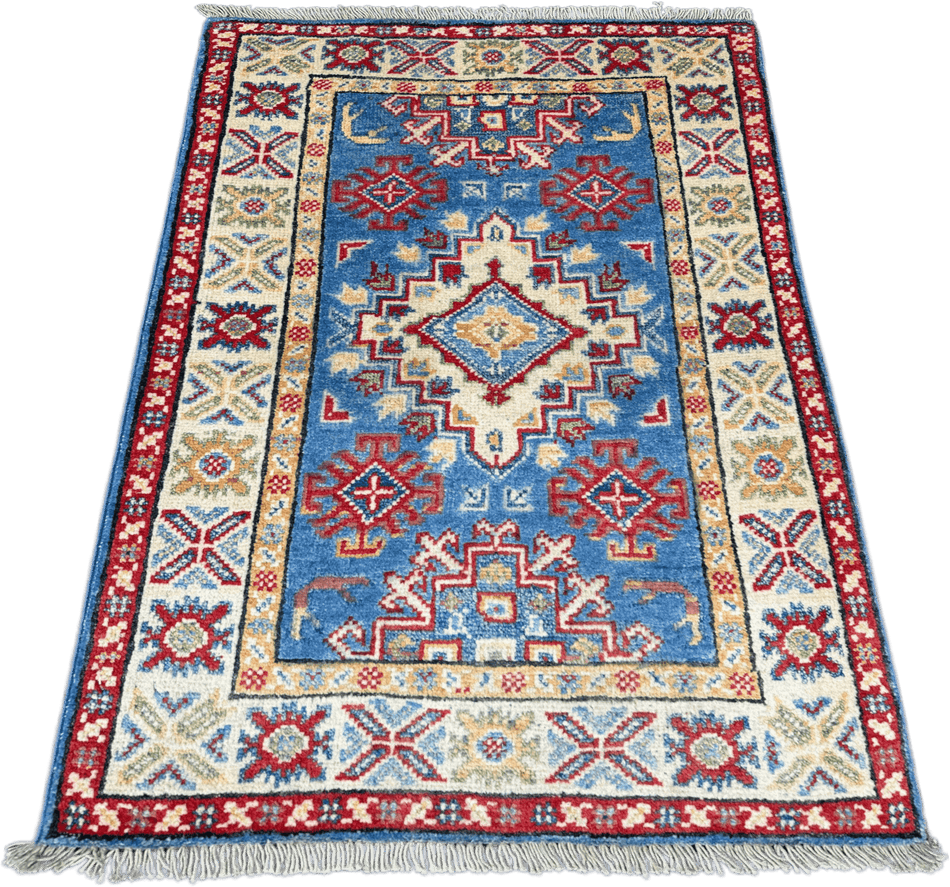 Kazak Rug - 94 cm x 61 cm