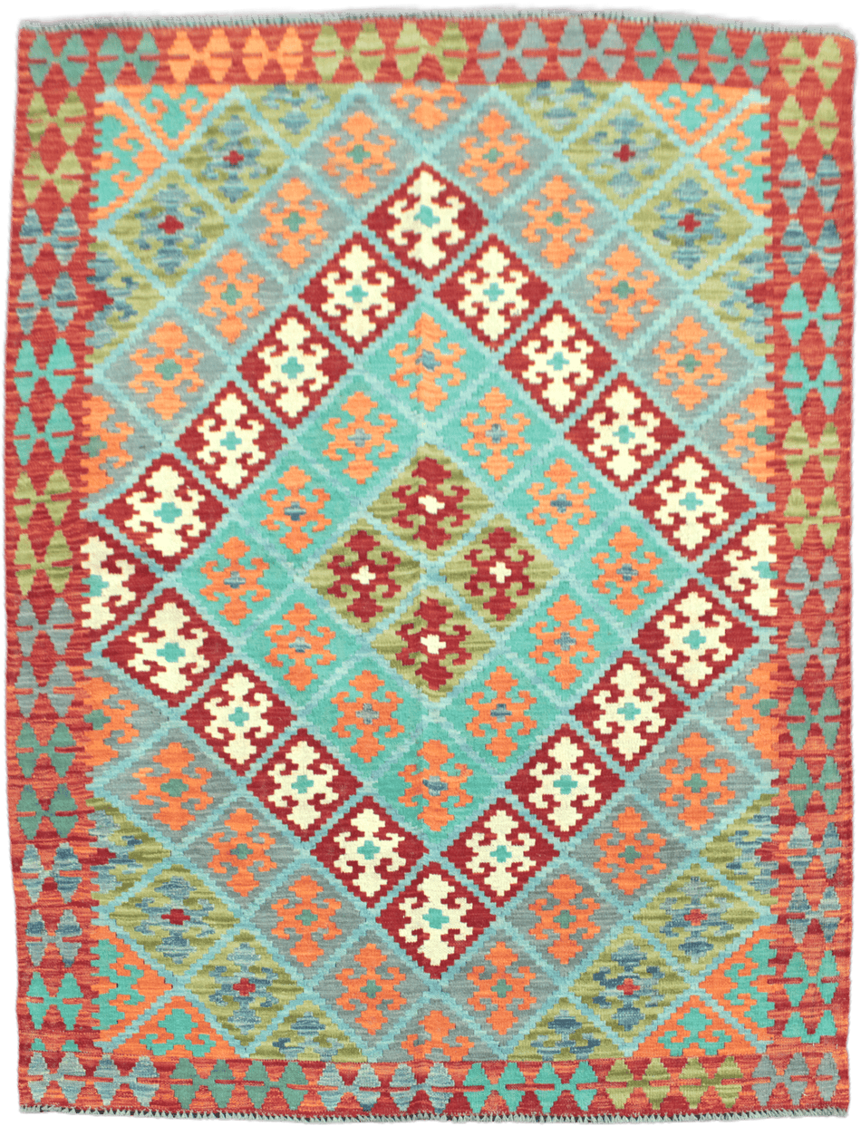 Chobi Kilim Rug  - 200 cm x 153 cm