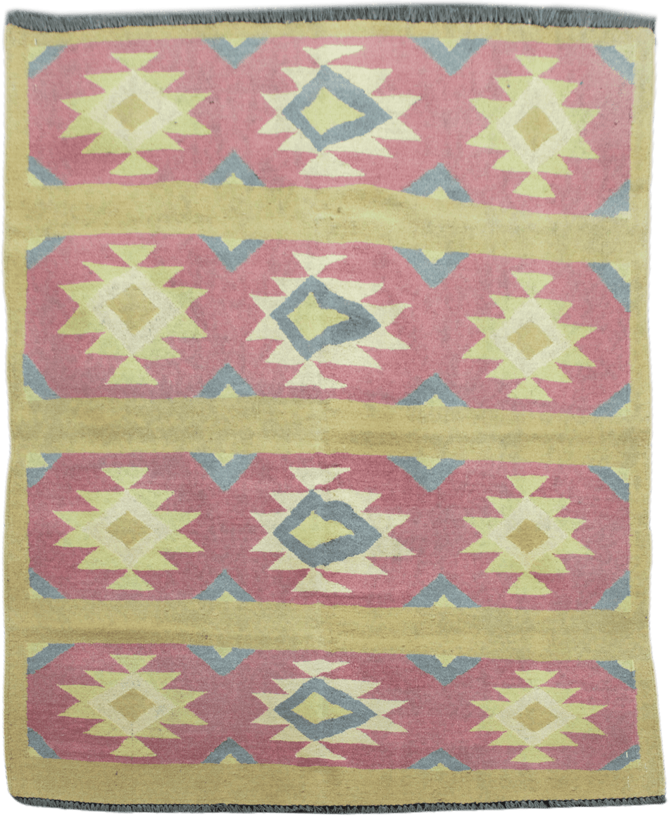 Turkish Kilim Rug  - 161 cm x 132 cm