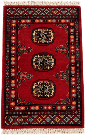 Bokhara Rug - 60 cm x 40 cm