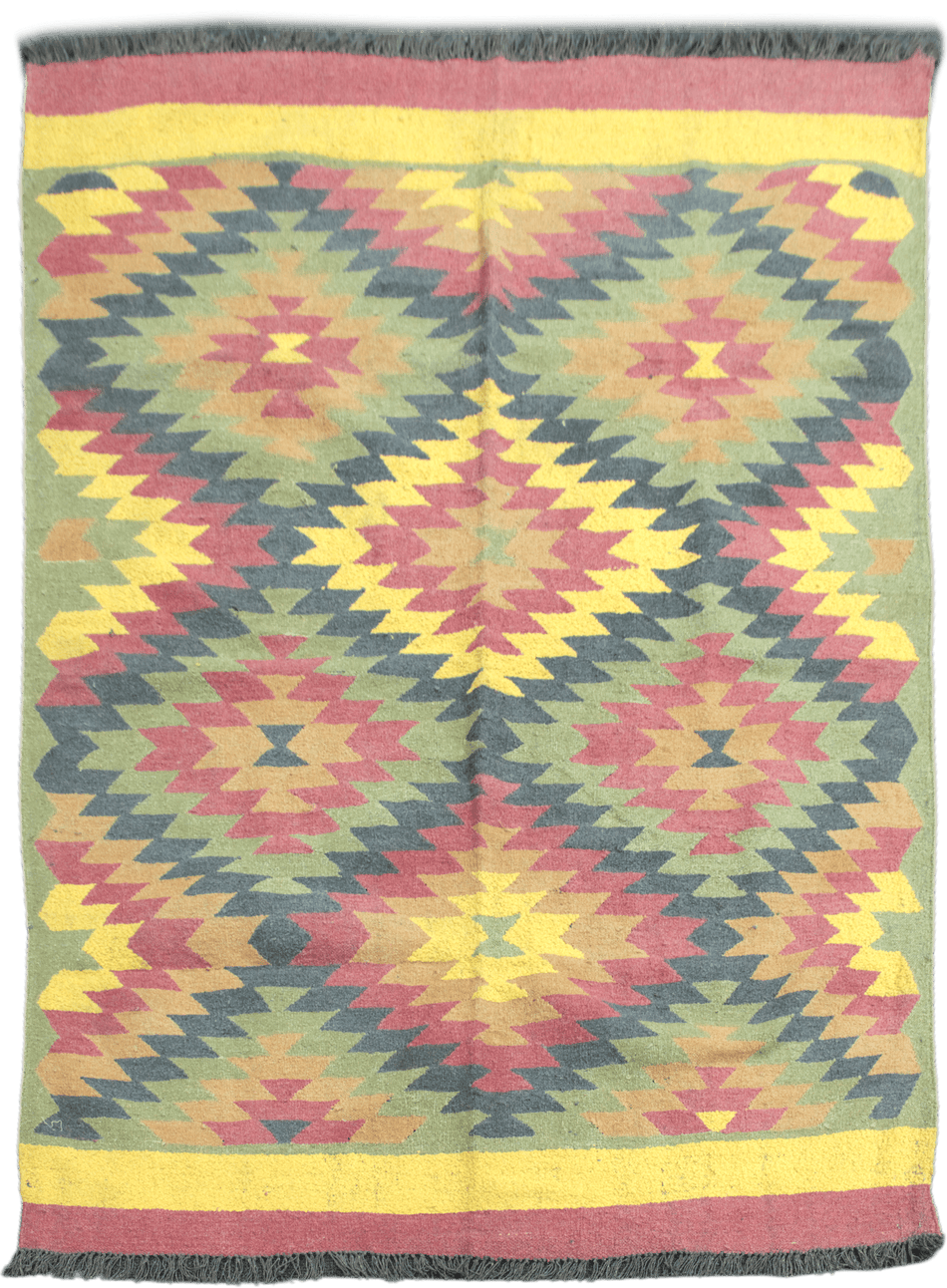 Turkish Kilim Rug  - 204 cm x 150 cm