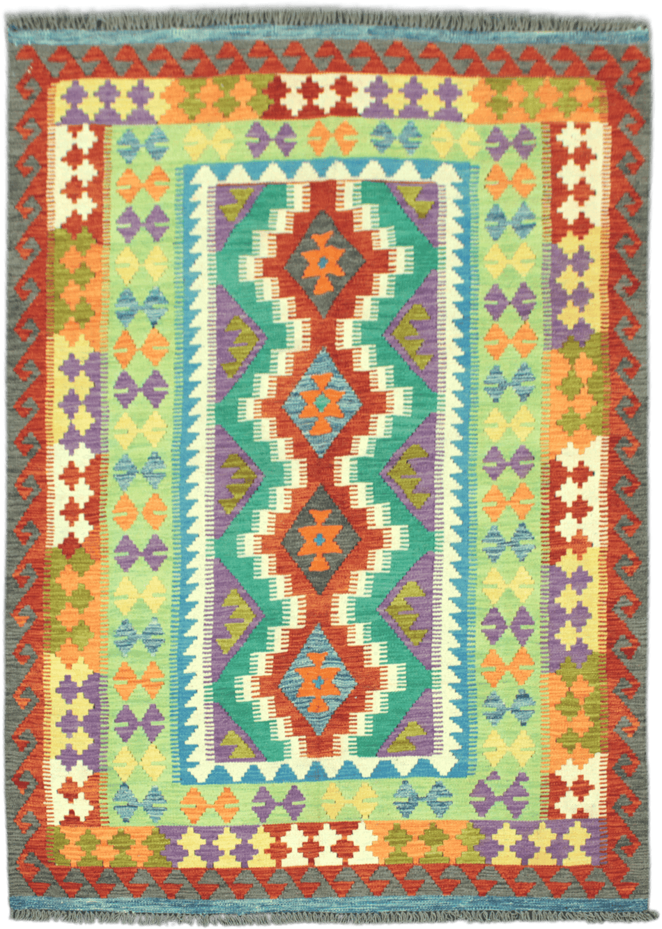 Chobi Kilim Rug  - 244 cm x 174 cm