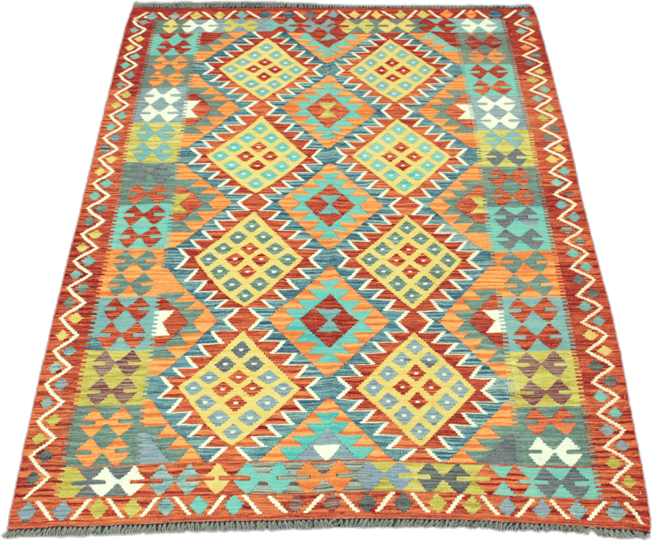 Chobi Kilim Rug  - 245 cm x 180 cm