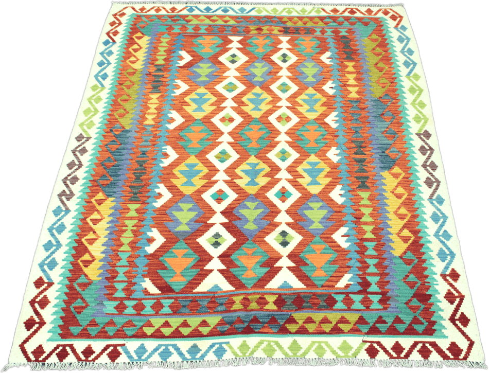 Chobi Kilim Rug  - 239 cm x 187 cm