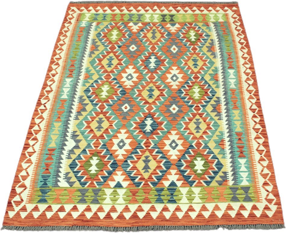 Chobi Kilim Rug  - 243 cm x 175 cm