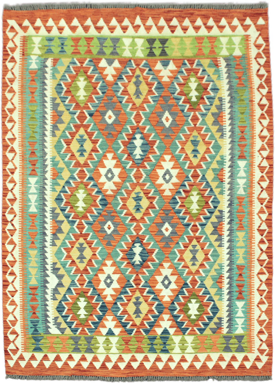 Chobi Kilim Rug  - 243 cm x 175 cm