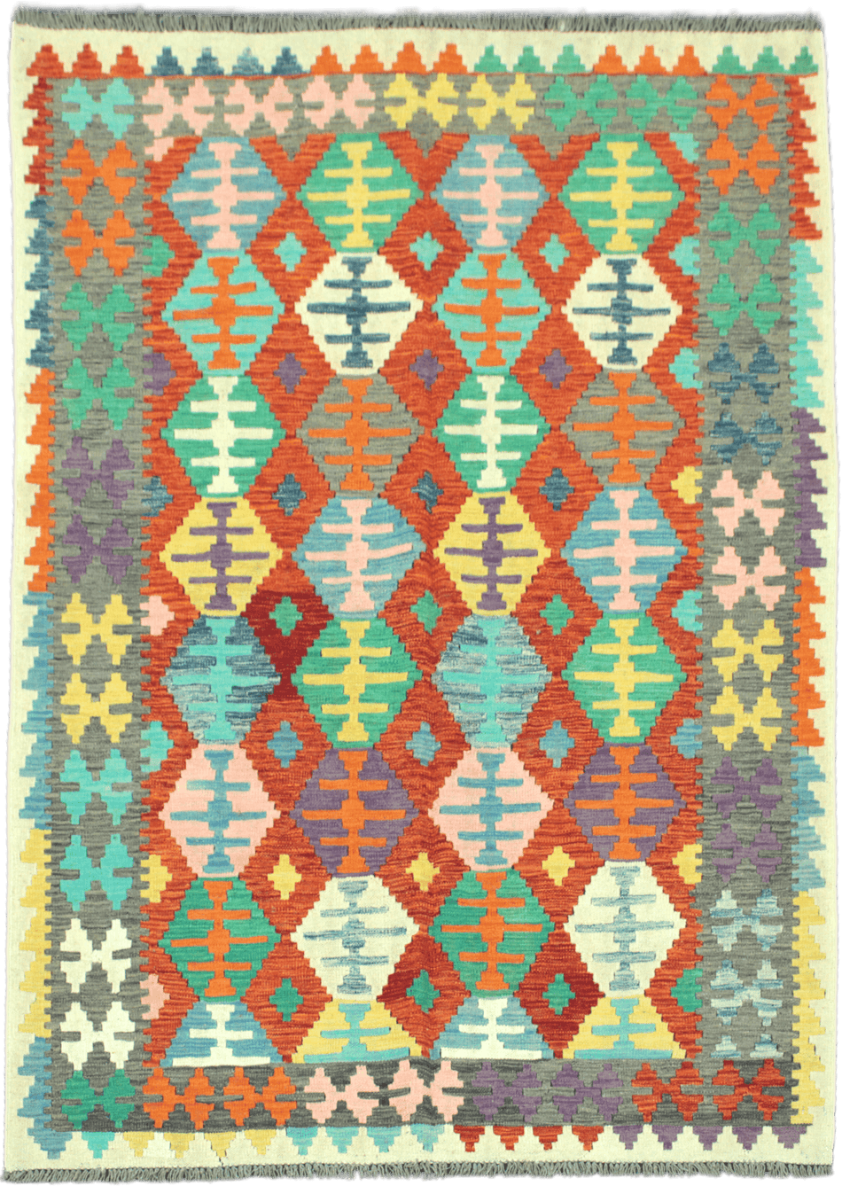 Chobi Kilim Rug  - 245 cm x 174 cm