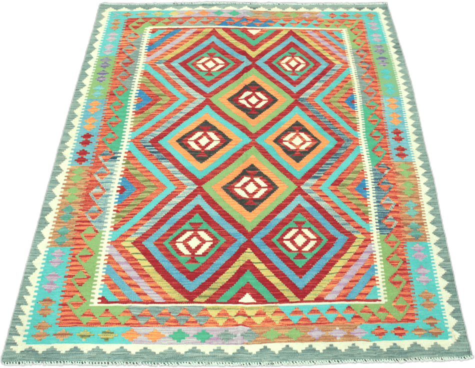 Chobi Kilim Rug  - 232 cm x 178 cm