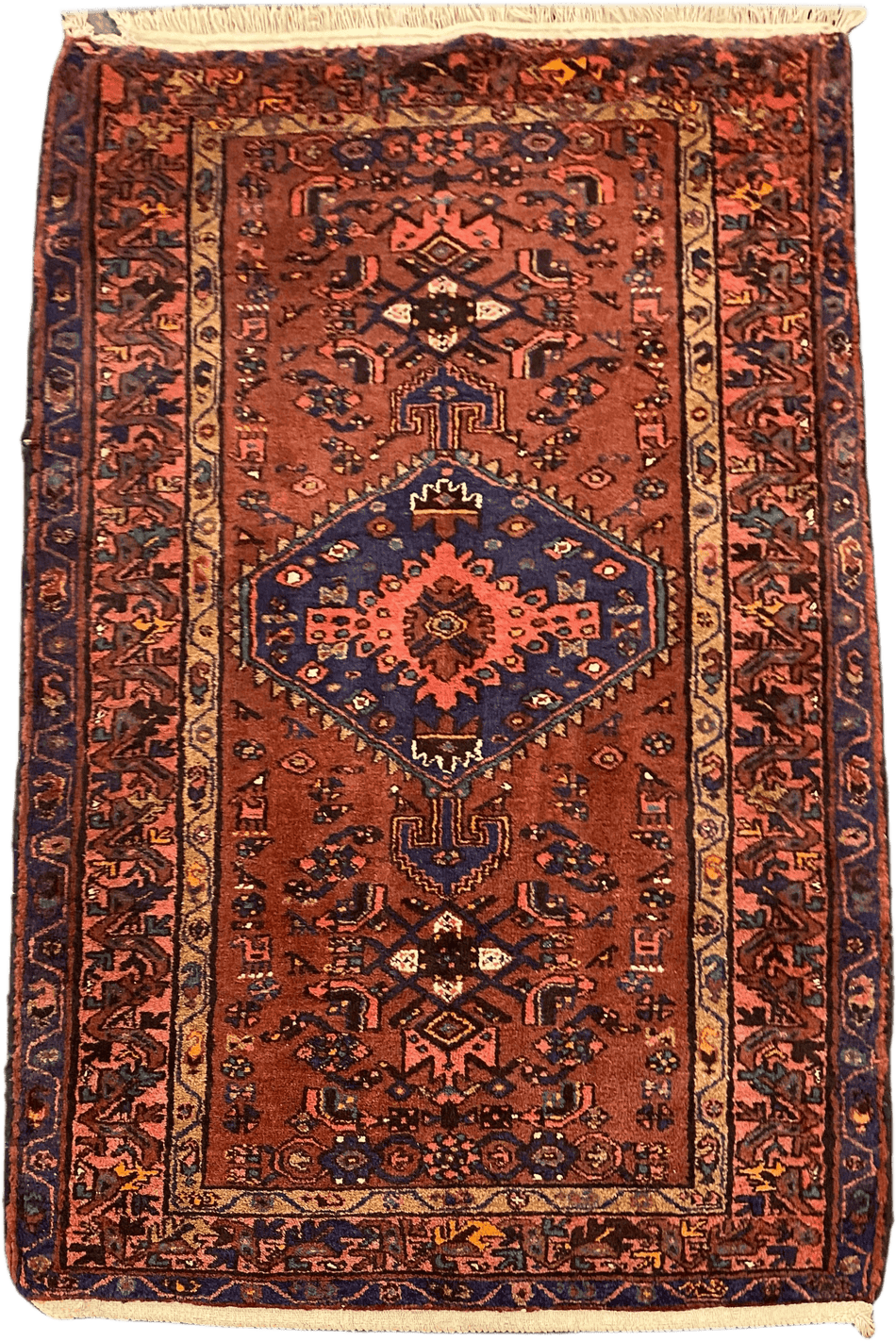 Vintage Hamadan Rug - 180 cm x 120 cm (approx)